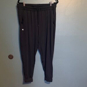 Under Armour Women’s Black Performance Joggers with Drawstring